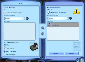 Kood, et suurendada pereliikmeid Sims 3 Hinnad ja peenis